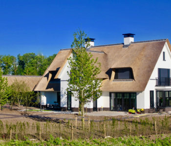 Rietgedekte villa in Genemuiden