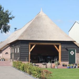 Nieuw-rietendak-boerderij-Staphorst